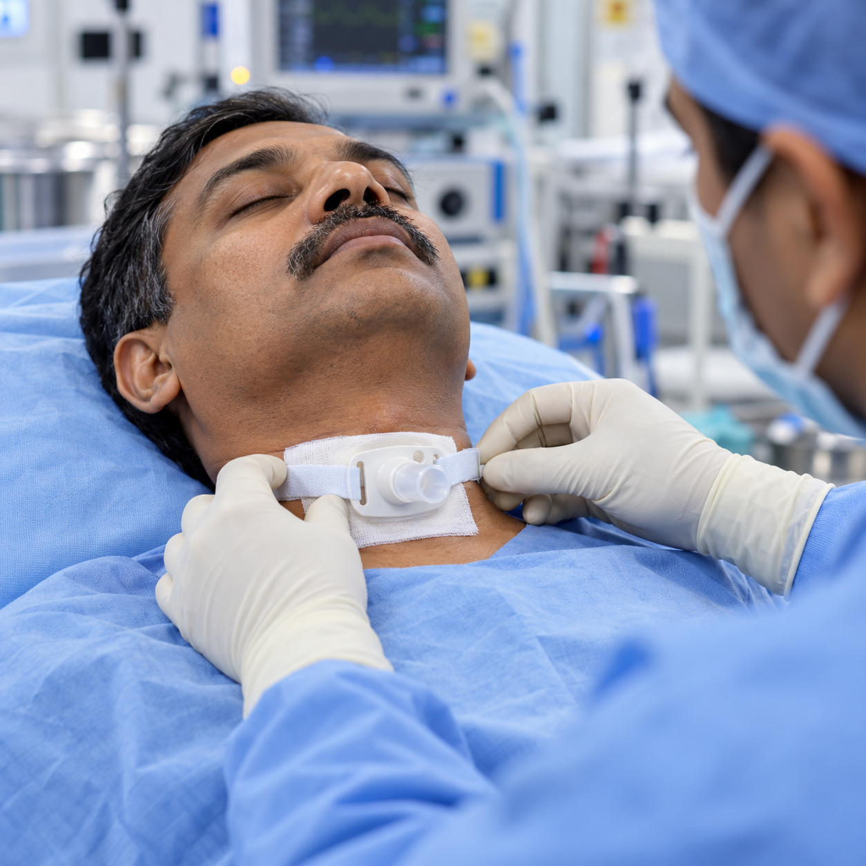 Placement of Tracheostomy Tube